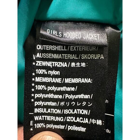 Burton Snowboard Ski Jacket Girls Large Black Hooded Sherpa lined - Picture 11 of 11